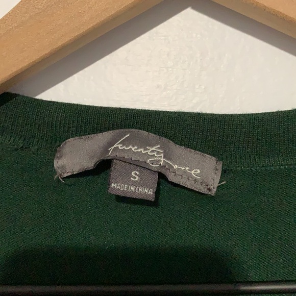 Forest green cardigan - Picture 3 of 13